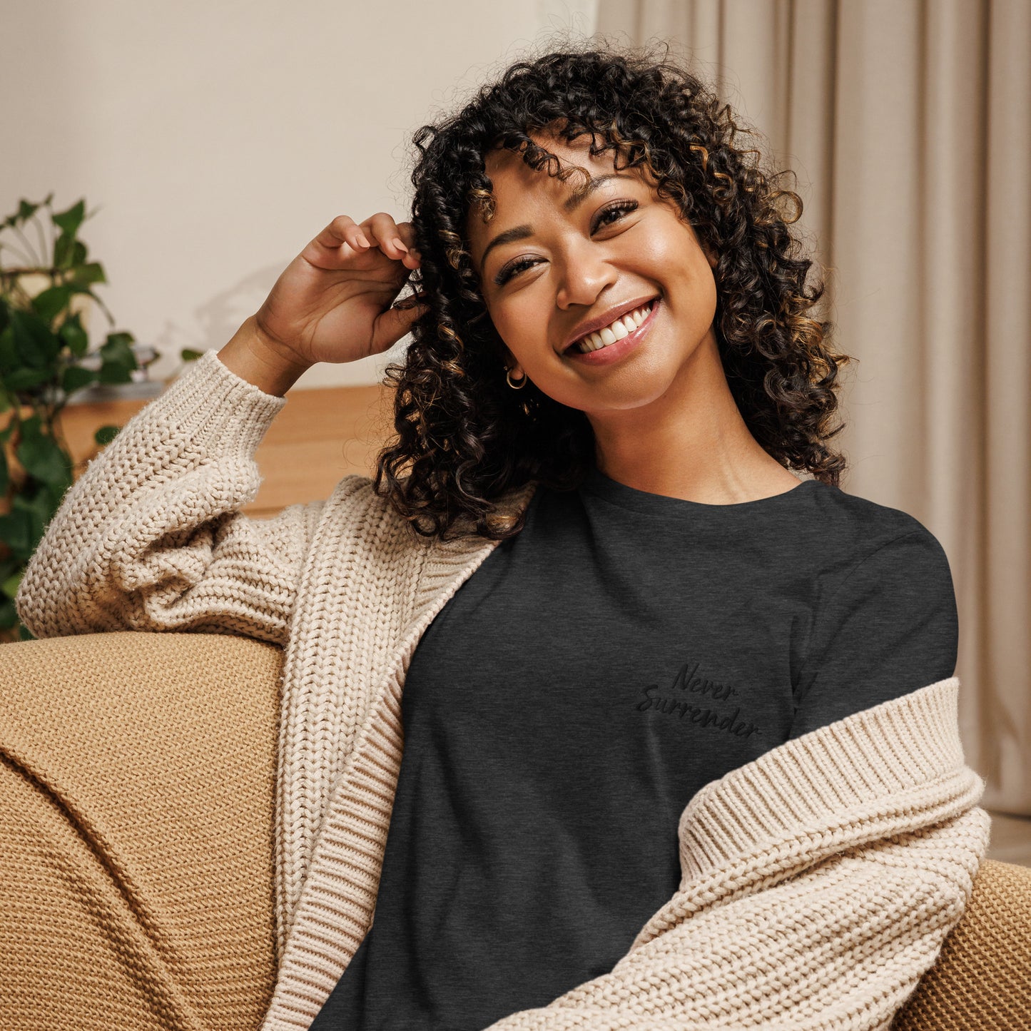 Never Surrender Women's Relaxed T-Shirt