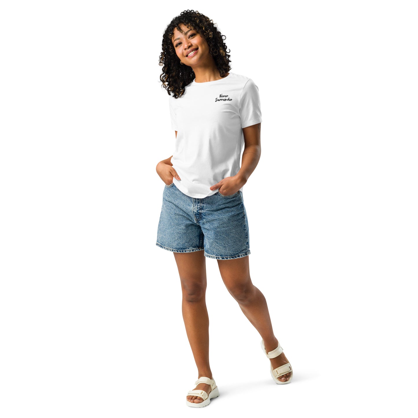 Never Surrender Women's Relaxed T-Shirt