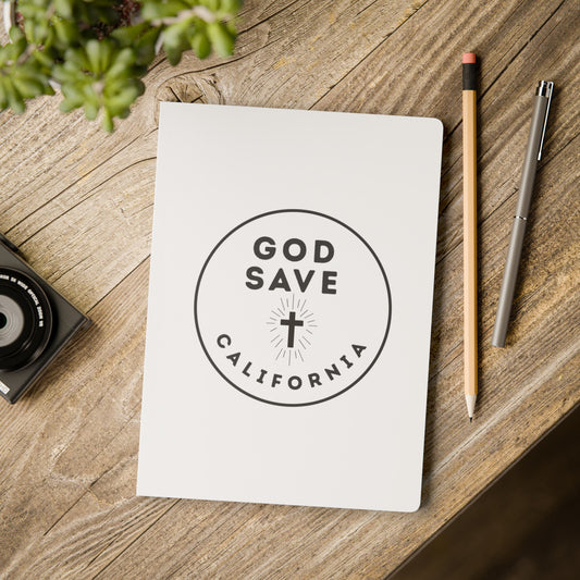 God Save California Notebook Journal