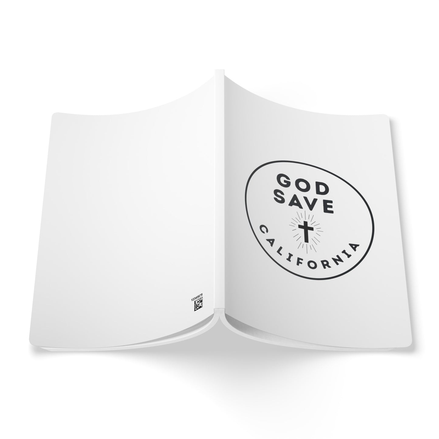 God Save California Notebook Journal