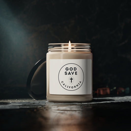 God Save California Scented Soy Candle, 9oz