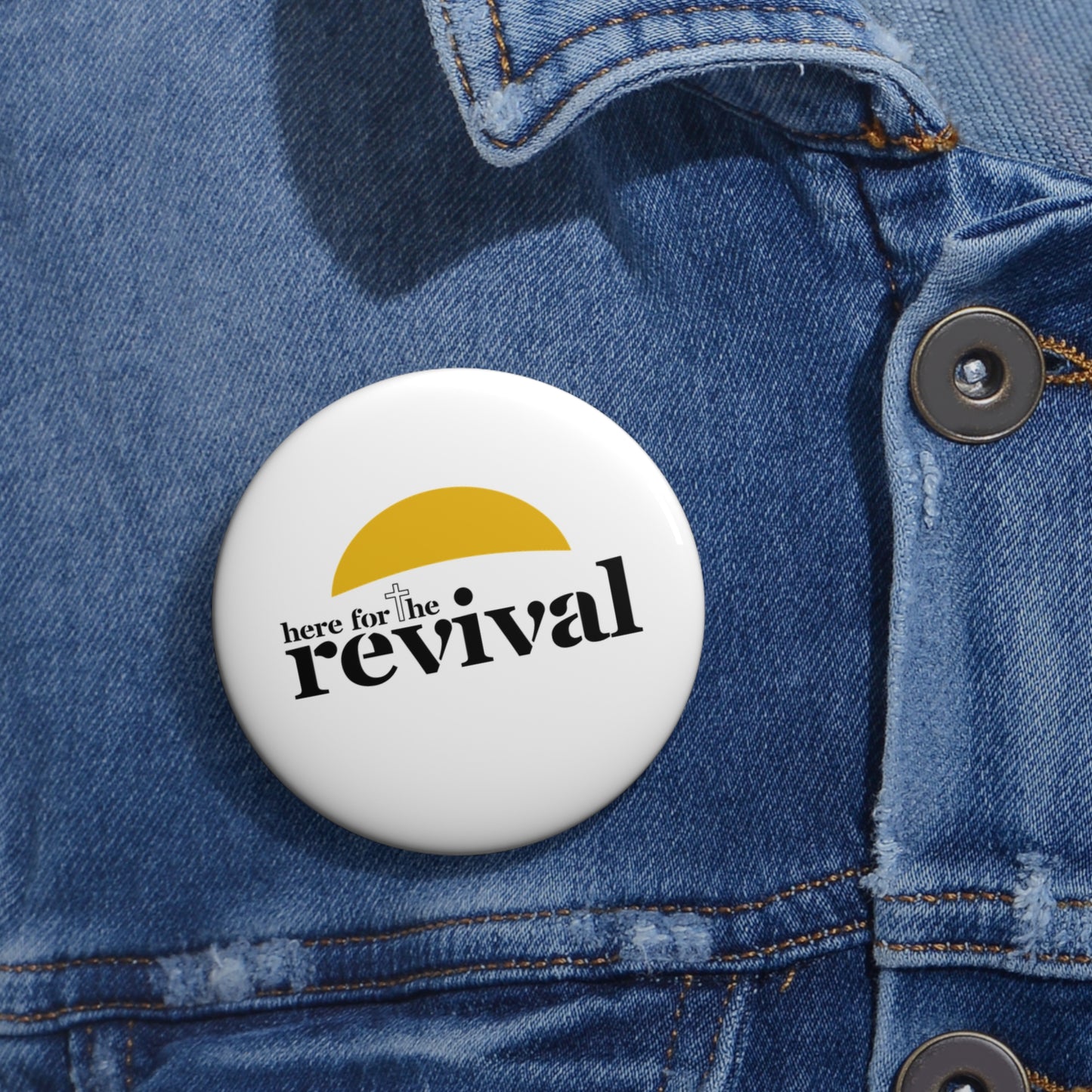 Revival Christian Pin Buttons