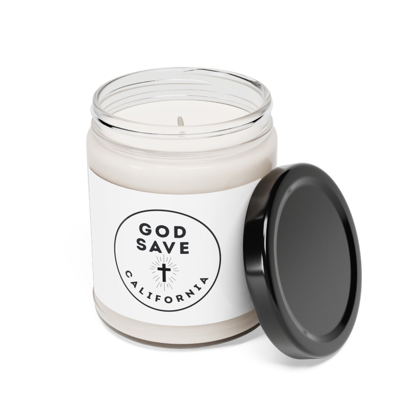 God Save California Scented Soy Candle, 9oz